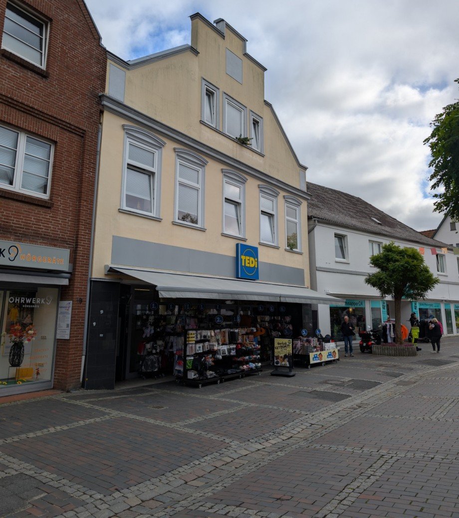 Blick auf die Lage Einzelhandel Bad Oldesloe