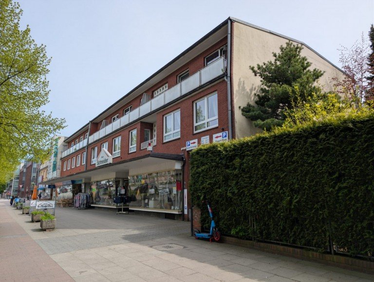 Blick auf die Lage Hamburg Einzelhandel Vielseitig nutzbare Einzelhandelsfl�che mit PKW-Stellpl�tze in zentraler Lage von Tonndorf