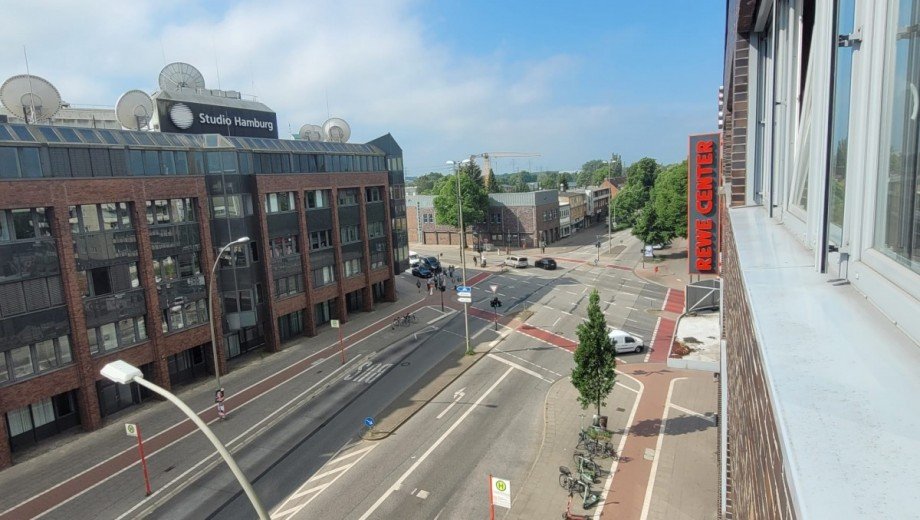 Blick auf die Lage B�ro / Praxis Hamburg